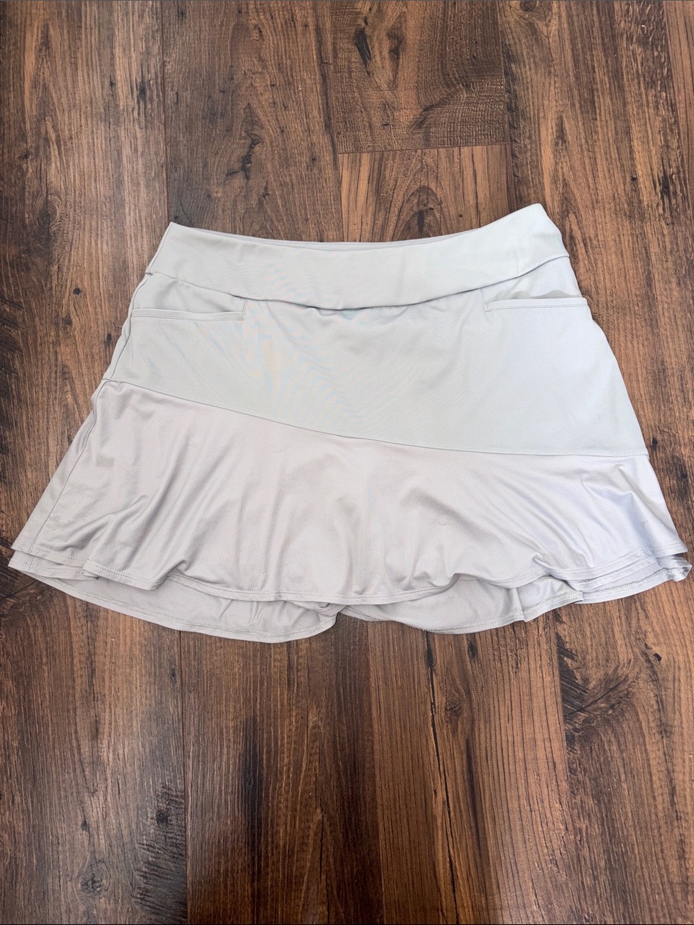 adidas Light Gray Women's Tennis Skort
